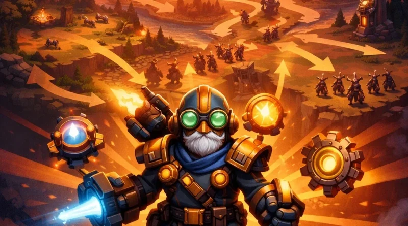build Tinker Dota 2 : compétences, rôle et style de jeu